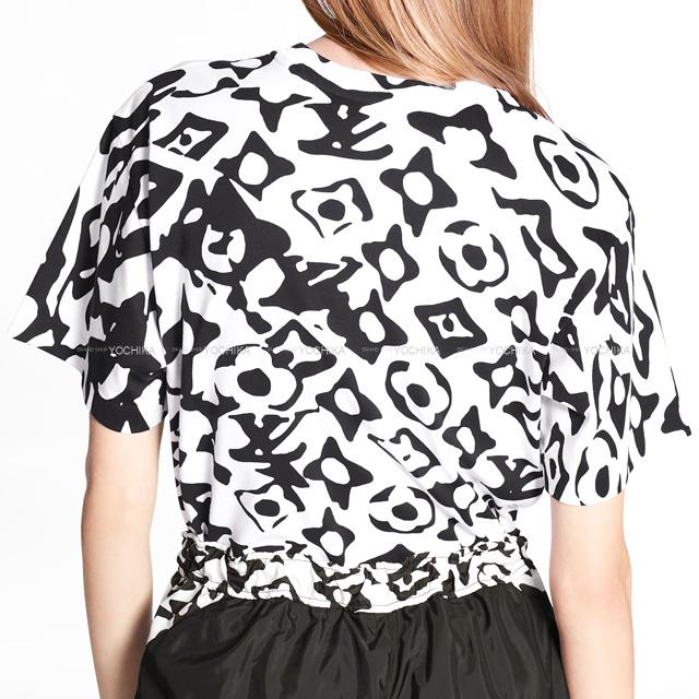 2021年秋冬 LOUIS VUITTON ルイ・ヴィトン 半袖Tシャツ LVxUF ウルスフィッシャー レディース 白(ホワイト)/黒(ブラック) コットン XS 1A8B4B 新品未使用