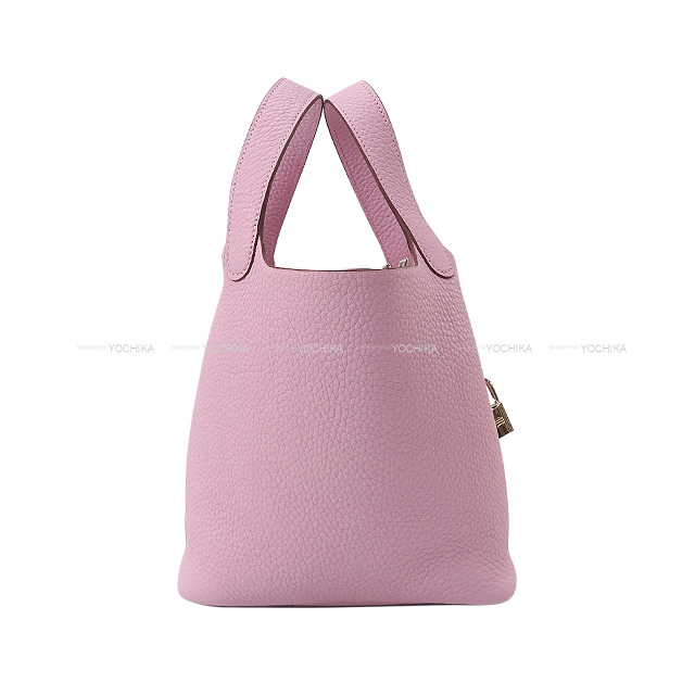 HERMES エルメス ハンドバッグ ピコタンロック 18 PM モーヴ