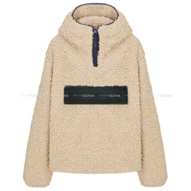 Dior ディオール パーカー アノラック フリース フード付 パーカー ネイビー プードルベージュ ポリエステル S 157C28A 新品未使用 Dior ディオール パーカー アノラック フリース フード付 パーカー ネイビー プードルベージュ ポリエステル S 157C28A 新品未使用