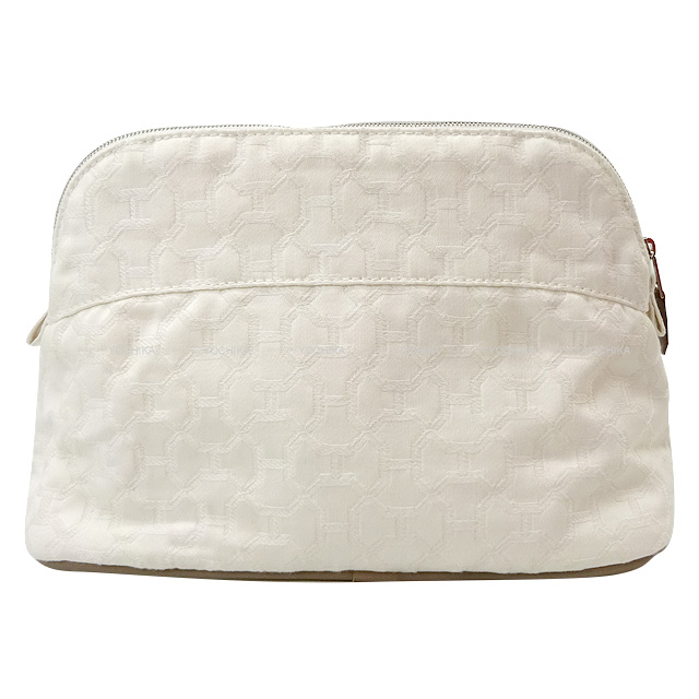 HERMES エルメス ポーチ ボリードポーチ MM QUART2 白 (ホワイト 