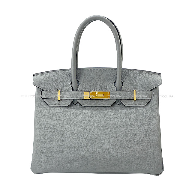 HERMES エルメス ハンドバッグ バーキン30 グリムエット トゴ ゴールド金具 X刻印 新品同様【中古】
