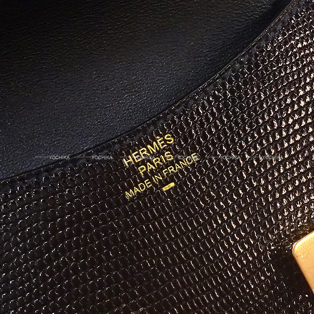 HERMES エルメス ウエストバッグ コンスタンス コンスタンス スリム 黒 