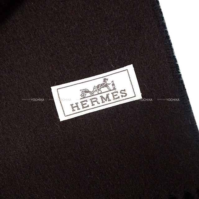 2020年 秋冬 HERMES エルメス マフラー ホースビット レザー 刺繍