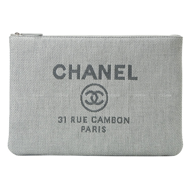 CHANEL シャネル クラッチバッグ ココマーク ドーヴィル クラッチ