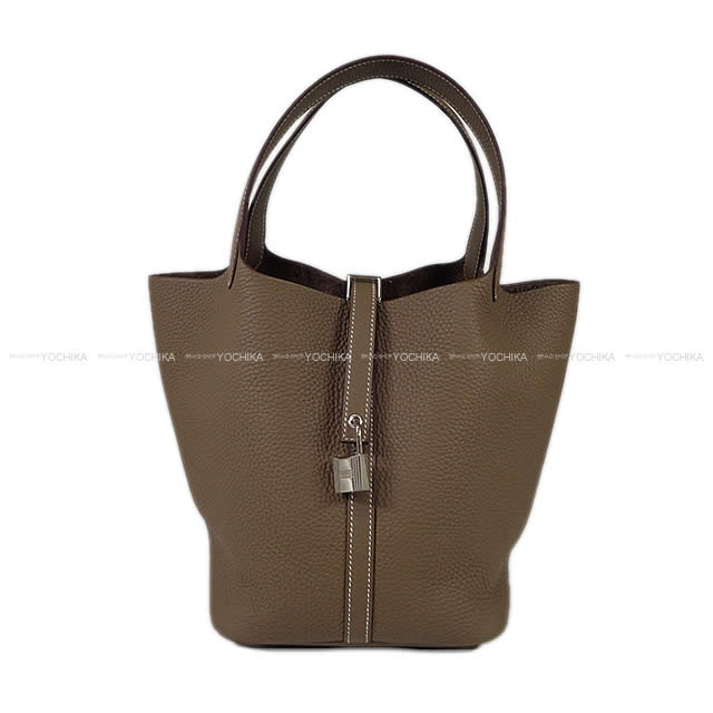 HERMES エルメス ハンドバッグ ピコタンロック 22 MM エトープ