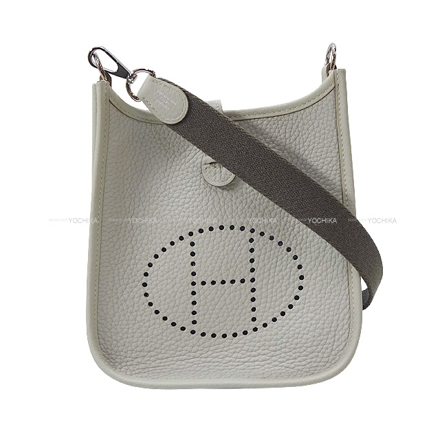HERMES エルメス ショルダーバッグ エヴリン(エブリン) 16 TPM アマゾン グリスパール (グリペール/パールグレー) /エタン  トリヨンクレマンス シルバー金具 Y刻印 新品同様【中古】