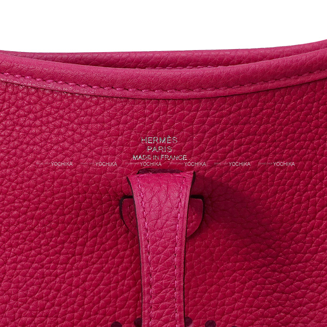 エルメス　ミニエヴリン　TPM ローズメキシコ HERMES エルメス ショルダーバッグ エヴリン(エブリン) 16 TPM