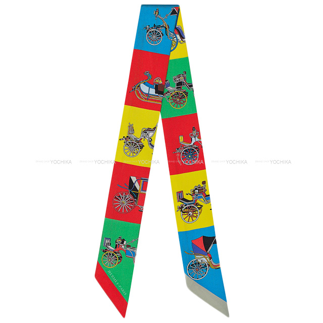 2021年 春夏 HERMES エルメス スカーフ ツイリー 精巧な馬車 Voitures