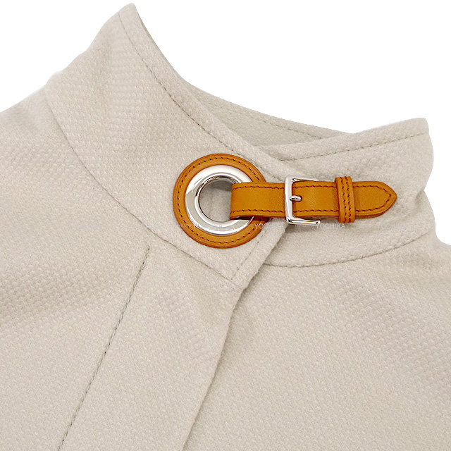 2022年 春夏 HERMES エルメス カーディガン 半袖 サイドポケット