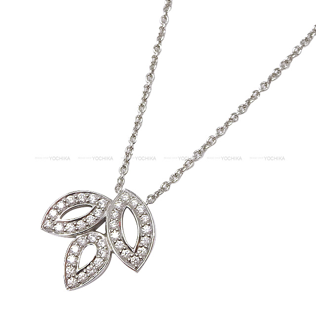 HARRY WINSTON ハリーウィンストン ネックレス リリークラスター ミニ ペンダント Pt950/ダイヤ0.19ct ゴールド金具  PEDYSM1MLC SAランク【中古】