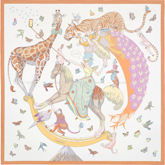 カレ 90 《ブーツ・ストーリー》 | Hermès - エルメス-公式サイト