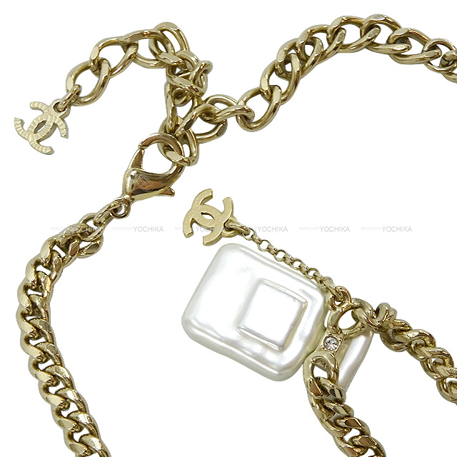 2022年 春夏新作 CHANEL シャネル ネックレス No.5 メタル