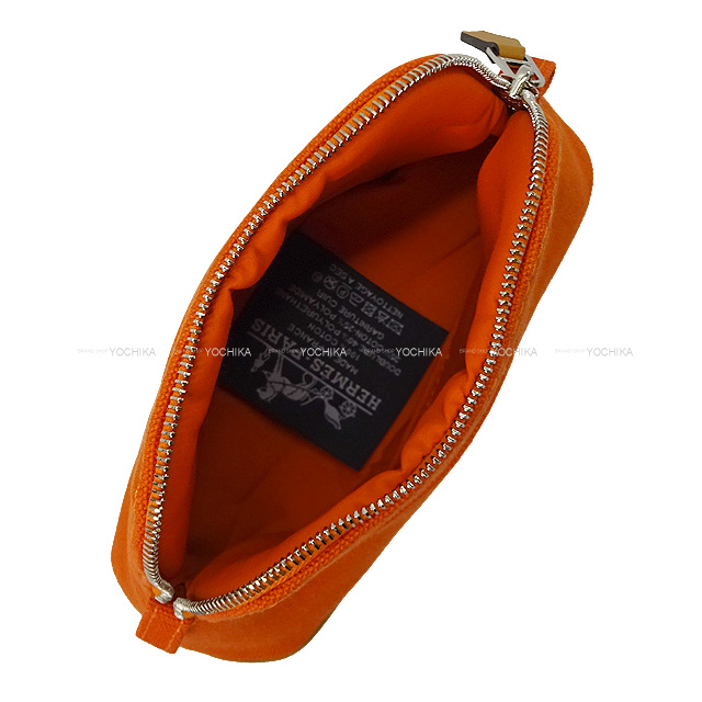 HERMES エルメス ポーチ ボリードポーチ ミニミニ フーオレンジ