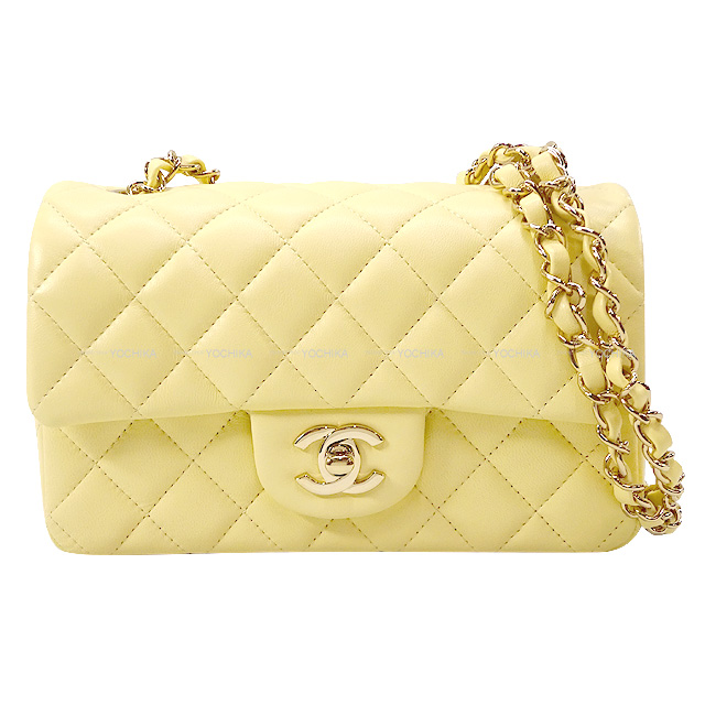 CHANEL シャネル ショルダーバッグ ミニマトラッセ20 チェーン 