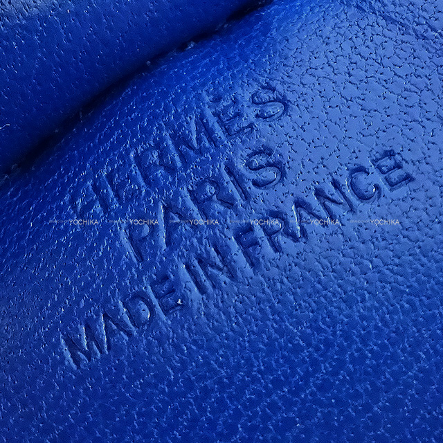 HERMES エルメス バッグチャーム ロデオ PM ソーブルー SO BLUE ブルーフランス アニューミロ(ラム) U刻印 新品