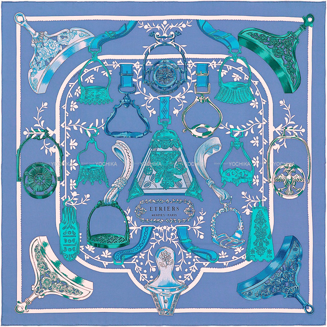 エルメス(HERMES)エルメス カレ Caleche Elastique Etriers