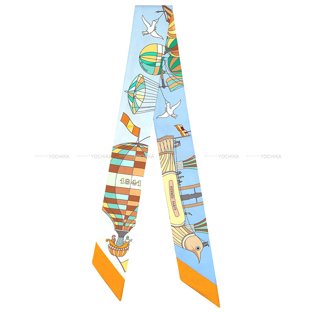 入手困難【HERMES】Les Folies du Ciel ツイリー《大空の狂気