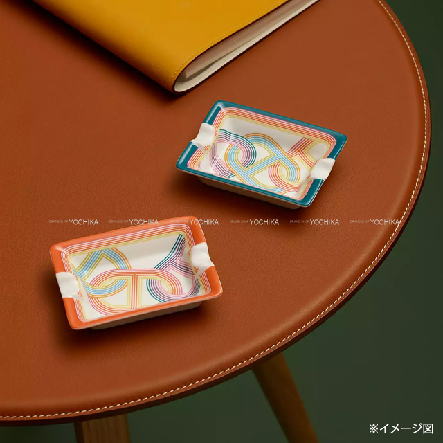買取】 エルメス ミニ灰皿 アッシュトレイ セット 馬柄｜おもて質舗