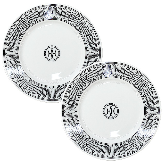 HERMES エルメス Hデコ デザートプレート ※元箱付属 未使用保管品