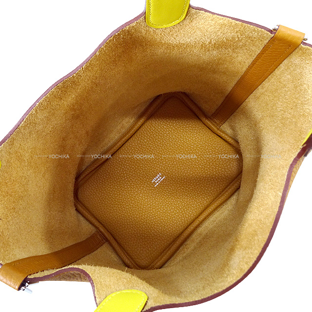 HERMES エルメス ハンドバッグ ピコタンロック 18 PM エクラ