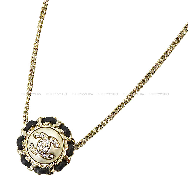 レッド系 超希少 CELINE パール ラインストーン ネックレス | www