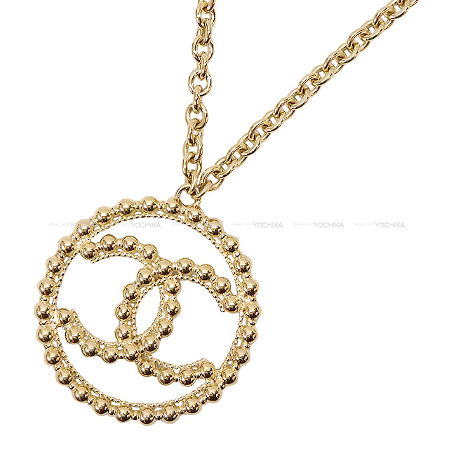 2022年 クルーズ CHANEL シャネル ネックレス ビック ココマーク 