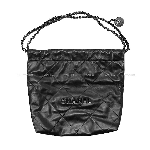 シャネル CHANEL 22 スモール チェーン ショルダー バッグ ツイード レザー マルチカラー AS3260 ポーチ付き VLP 90191111