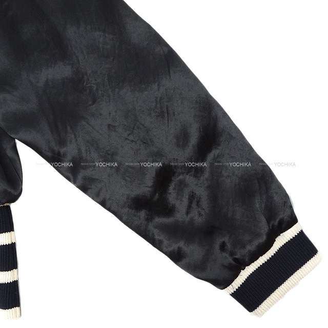 2017年 CHANEL シャネル ブルゾン パール ココボタン バイカラー