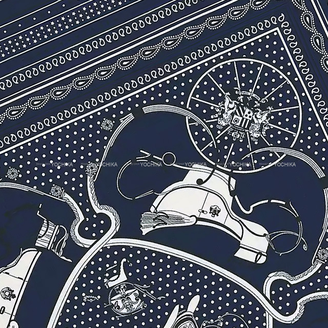 HERMES エルメス スカーフ カレ140 カレジュアン スプリングス 