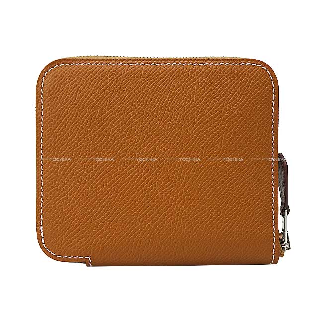 エルメス シルクインコンパクト 財布 【ゴールド】 エルメス アザップ シルクイン コンパクト ゴールド/ ヴェール