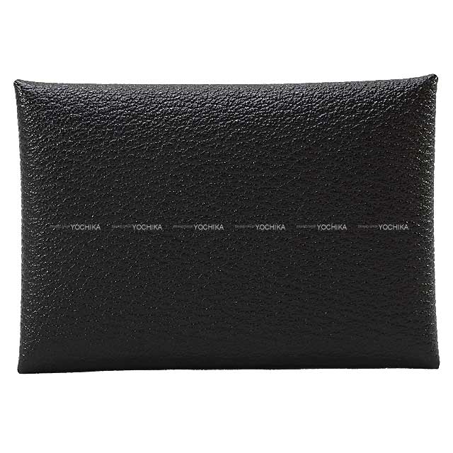 HERMES エルメス カードケース カルヴィ デュオ 黒 (ブラック HERMES エルメス カードケース カルヴィ デュオ 黒 (ブラック