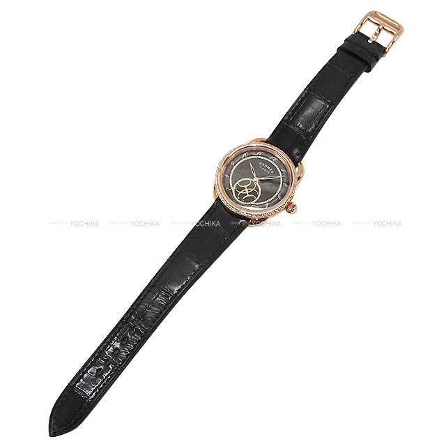 HERMES エルメス 腕時計 アルソー ダブルH 34mm ベゼルダイヤ HERMES エルメス 腕時計 アルソー ダブルH 34mm ベゼルダイヤ