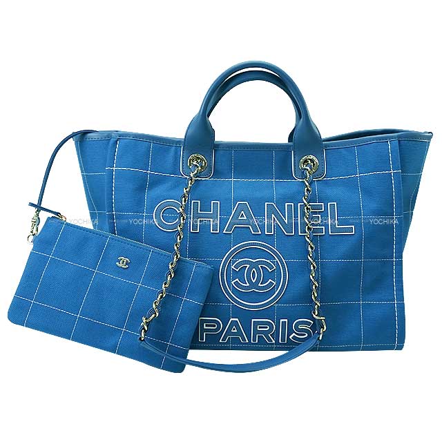 新品　CHANEL シャネル　ドーヴィルトートバッグ