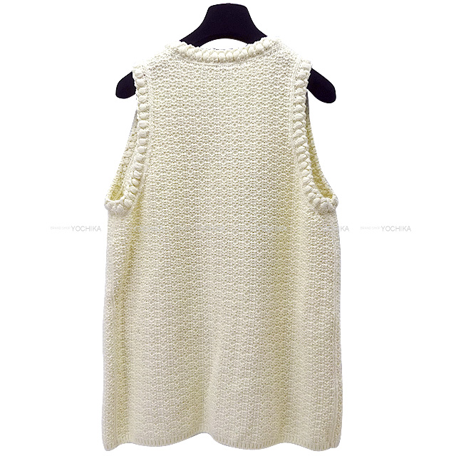 2022年 春夏 CHANEL シャネル ベスト ココボタン ノースリーブ