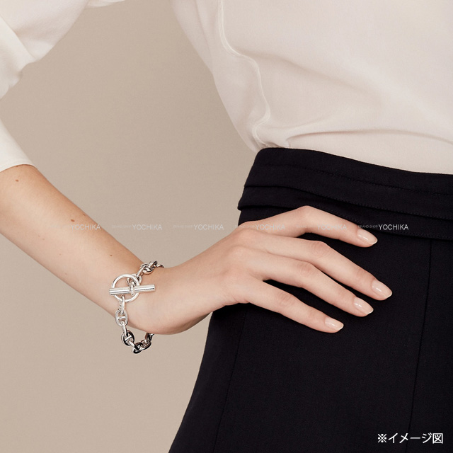 HERMES エルメス ブレスレット シェーヌダンクル PM 14コマ