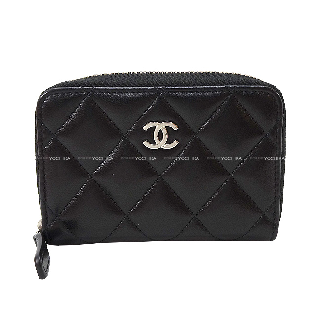 CHANEL  マトラッセ  チャーム付きコインケース