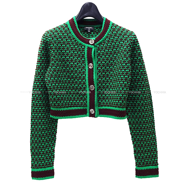 2023年 秋冬 CHANEL シャネル カーディガン ショート丈 ココマーク