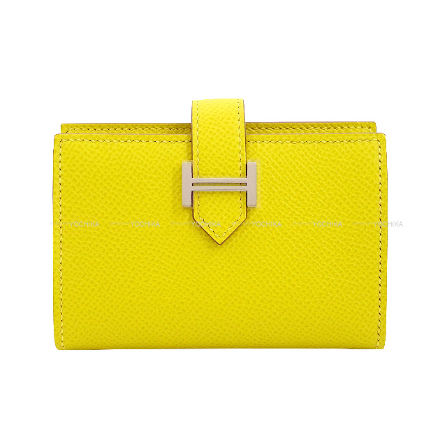 HERMES エルメス カードケース ベアン カードケース ライム