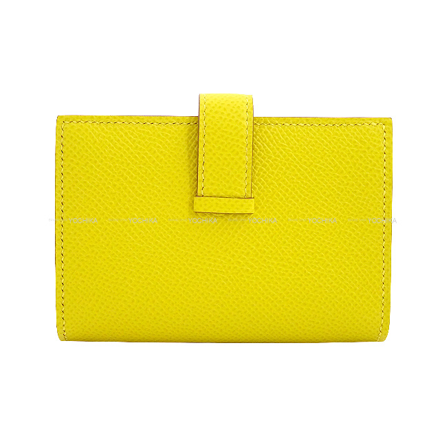 HERMES エルメス カードケース ベアン カードケース ライム