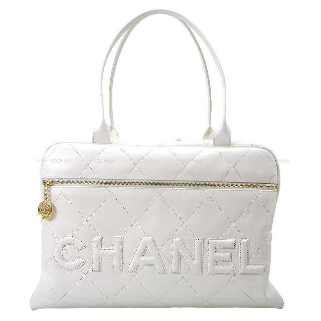 CHANEL ボーリング　ボストン　ゴールド　正規品　新同