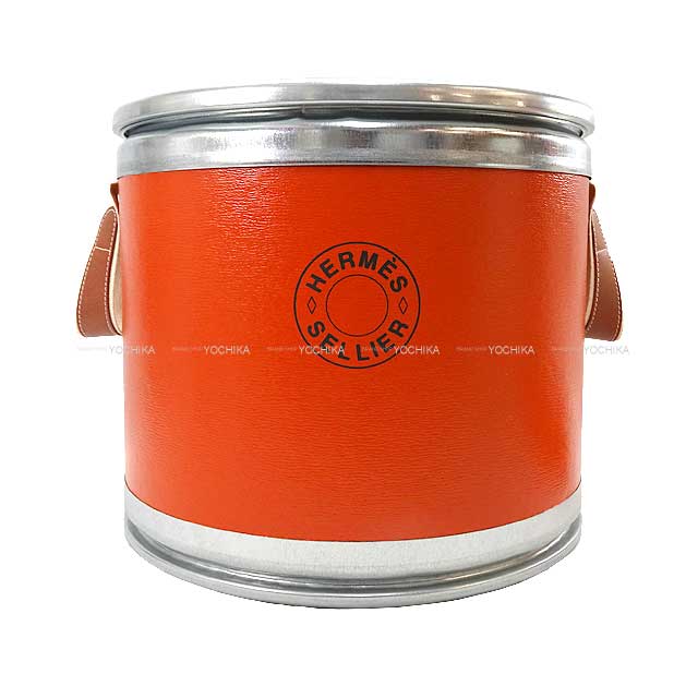 HERMES エルメス セリエ サドルボックス スモール 缶 馬具入れ HERMES エルメス セリエ サドルボックス スモール 缶 馬具入れ