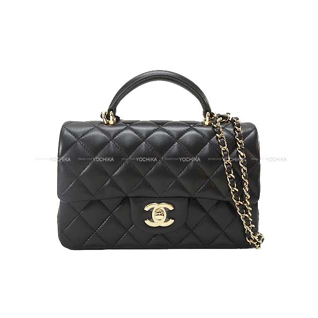 2023年春夏 CHANEL シャネル ショルダーバッグ トップハンドル20 ミニ