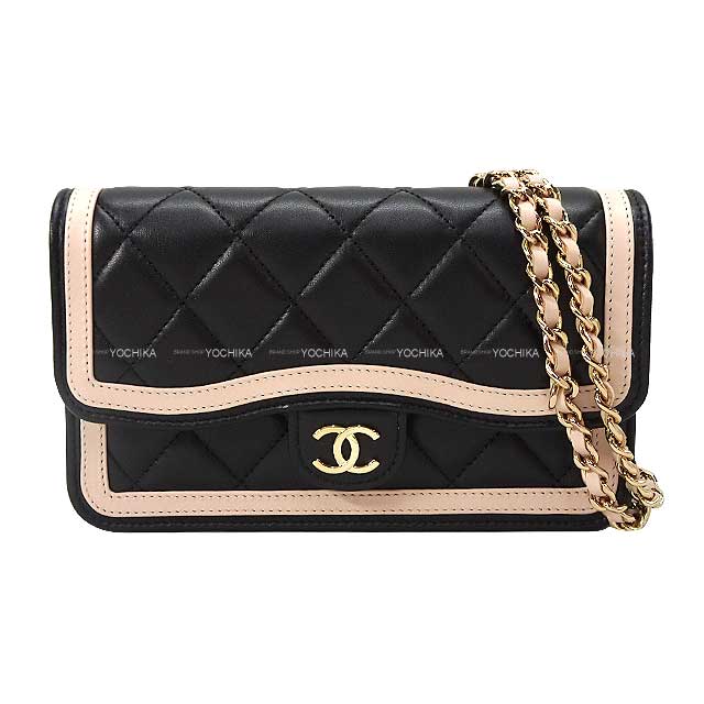 CHANEL シャネル ショルダーバッグ バイカラー フォンケース