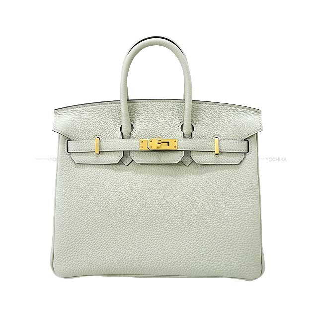 HERMES エルメス ハンドバッグ バーキン25 グリネヴェ トゴ ゴールド金具 B刻印 新品