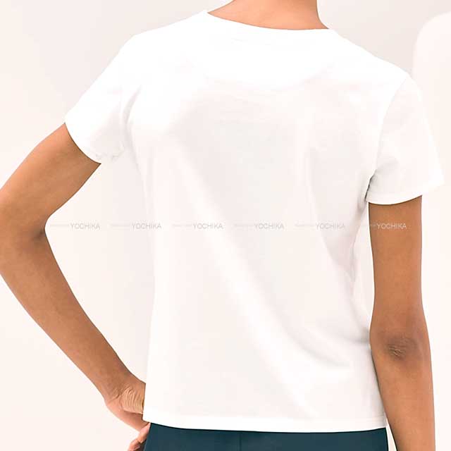 HERMES エルメス 半袖Tシャツ 刺しゅう入り ポケット付 HERMES エルメス 半袖Tシャツ 刺しゅう入り ポケット付