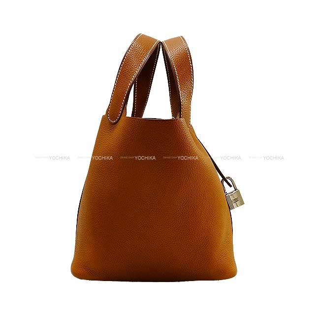 恵比寿明治通り店】HERMES エルメス ハンドバッグ ピコタンロック 18