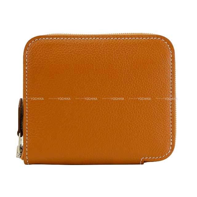 HERMES エルメス 二つ折り財布 アザップシルクイン コンパクト