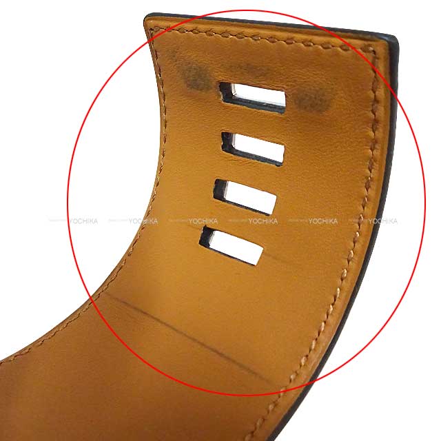 HERMES エルメス ブレスレット コリエドシアン (CDC) #XS 黒