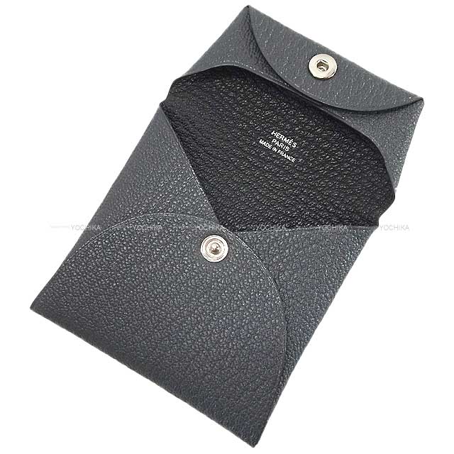 【感謝価格】 HERMES エルメス グリ ヴェルソ バスティア コインケース 小物