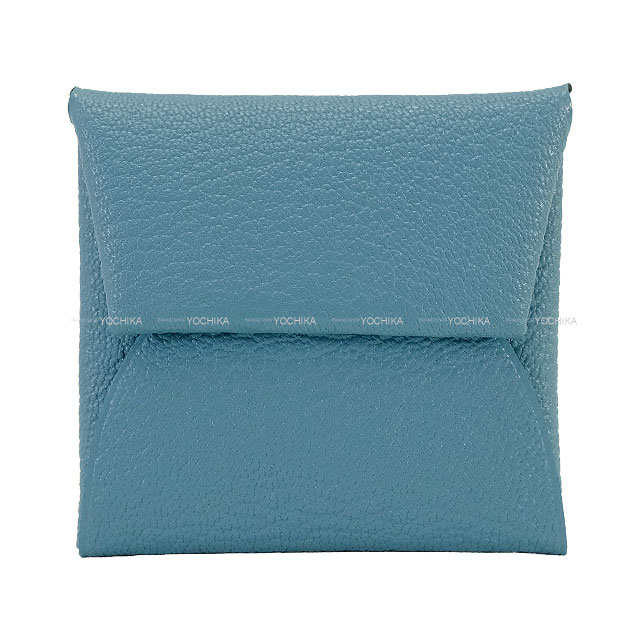 HERMES エルメス コインケース バスティア ニューブルージーン